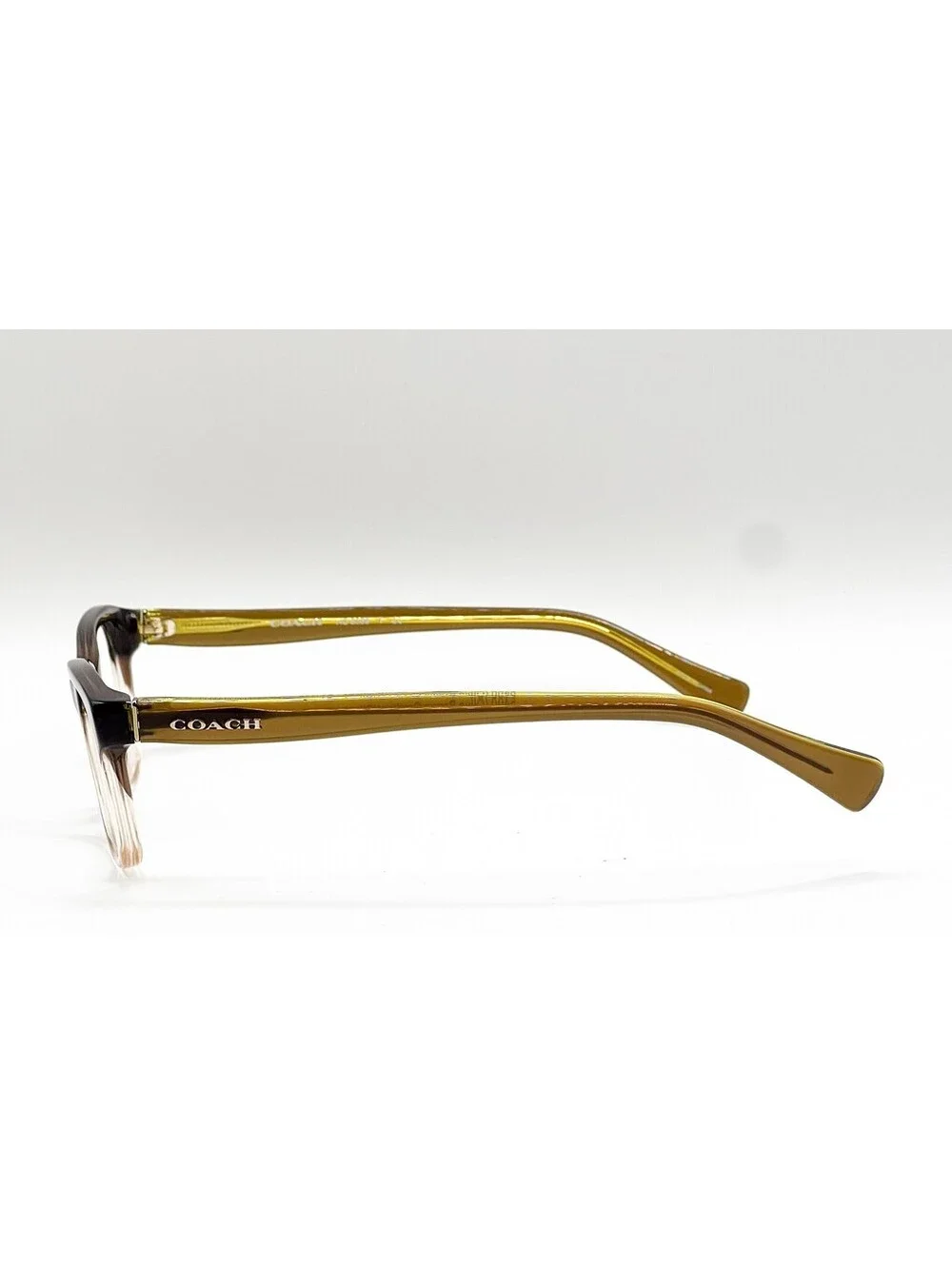 Coach HC 6089 5400 Transparent Olive Gradient Eyeglass Frames 51-16-135